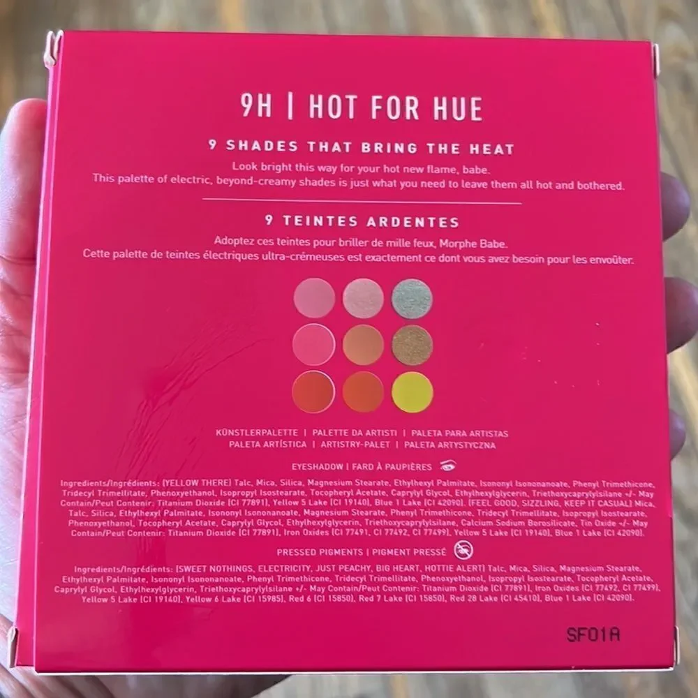 HP🥰Morphe Hot For Hue Artistry Palette
